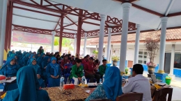 Berlangsungnya Acara yang di buka oleh H. Hamim Achmad selaku Kepala Desa Sumberpetung (Dokpri)