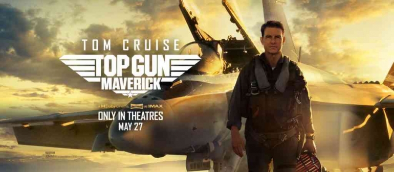 Tom Cruise kembali memerankan sosok Maverick, sumber: Seide.id