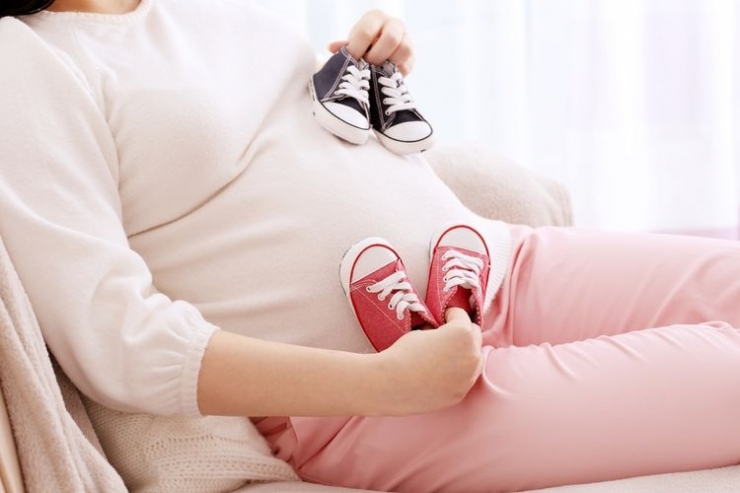 Ilustrasi hamil anak kembar(Shutterstock via kompas.com) 