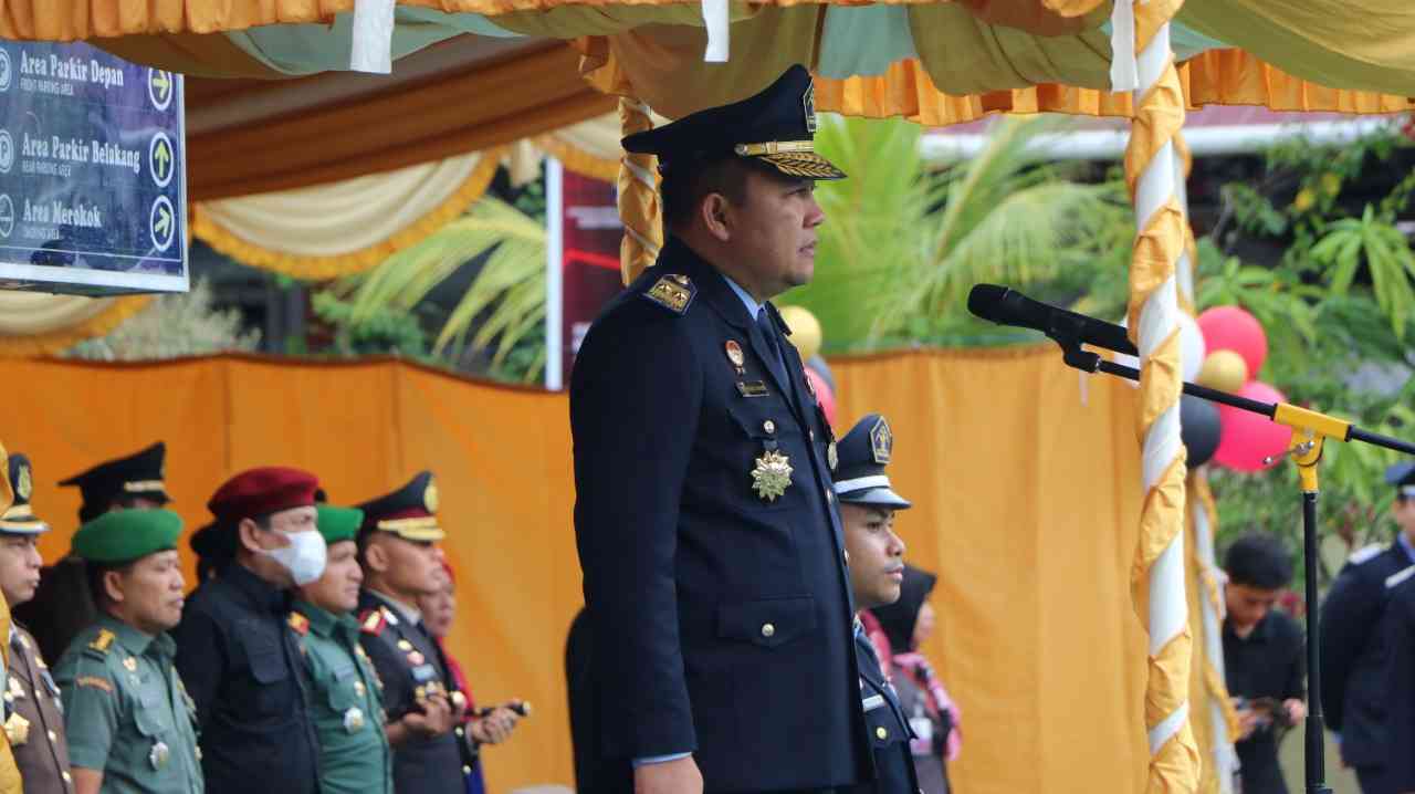 Kakanwil Beserta Jajaran Kemenkumham Gorontalo Laksanakan Upacara ...