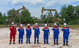Kawasan pengeboran minyak Blok Rokan, Riau. (Foto: PHR)
