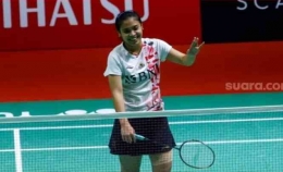 Mariska tunggal putri Indonesia yang hari ini akan bertanding di perempat final Indonesia Masters 2023 (foto: dok.PBSI)