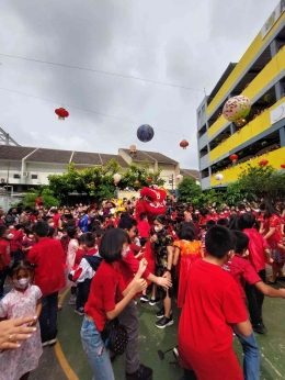 Perayaan CNY di Sekolah Amore Prime School | Foto; Mister Prabu