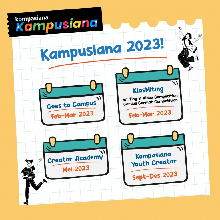 Rangkaian event Kampusiana 2023