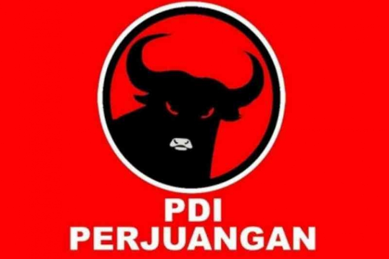 Logo Partai Demokrasi Indonesia Perjuangan (PDI-P). Foto: Antaranews.com