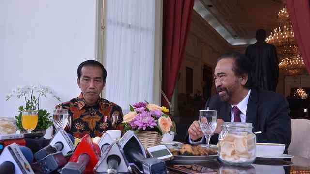 Presiden Jokowi dan Surya Paloh|dok. Setpres/Biro Pers, dimuat liputan6.com