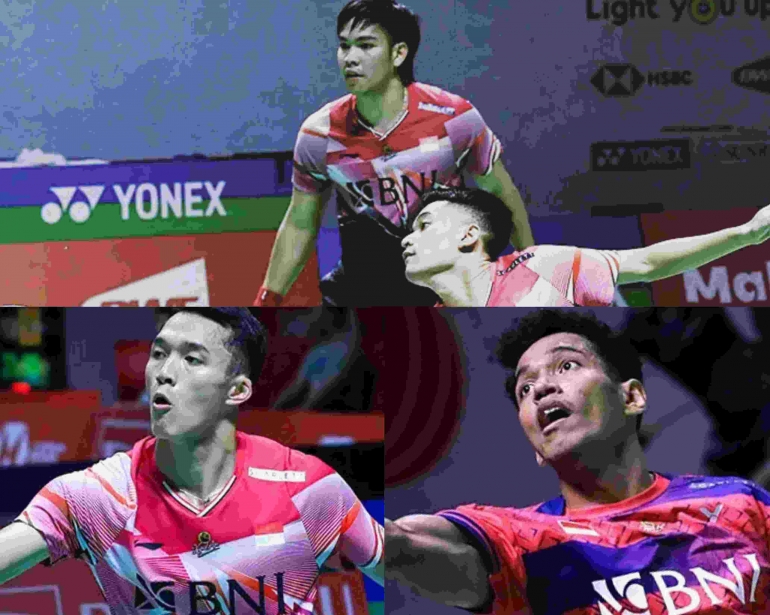 Indonesia sisakan 3 wakil, China 8 wakil di semifinal Indonesia Masters (Diolah dari Facebook.com/Badminton Indonesia) 