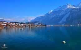 Danau Brienz yang menawan. Sumber: dokumentasi pribadi 