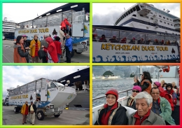 City Tour Di Ketchikan Dengan Bus Amphibi, Bisa Di darat-Bisa Di Air | Dok Pribadi