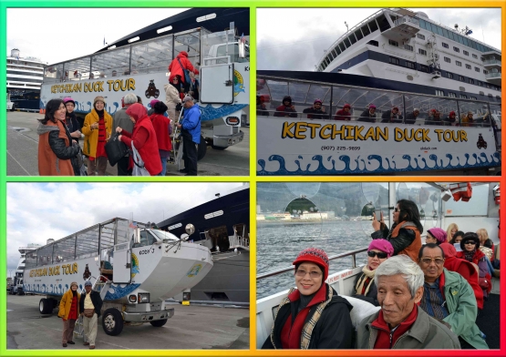 City Tour Di Ketchikan Dengan Bus Amphibi, Bisa Di darat-Bisa Di Air | Dok Pribadi