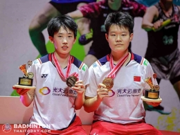 Baru berpasangan sudah menjadi Juara (Foto badmintonthaitoday.com) 