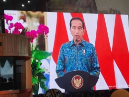Presiden Republik Indonesia Joko Widodo meluncurkan KEN 2023 secara resmi dan virtual tgl. 28-01-2023