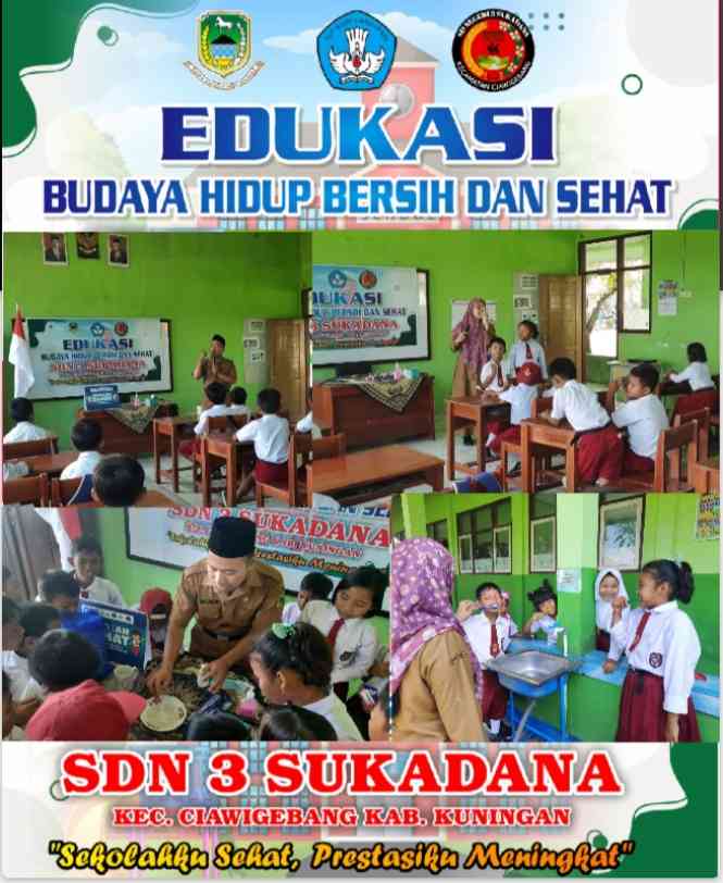 Kegiatan Edukasi PHBS Kepada Siswa SDN 3 Sukadana (Dokpri)