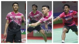 Jojo, Leo/Daniel, Chico di final Indonesia Masters 2023 (tribunnews.com)