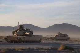 Dua Unit Tank M1 Abrams Milik Angkatan Darat AS