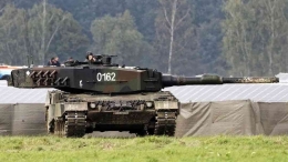 Sebuah Tank Leopard 2. Foto Mightywarr/instagram 