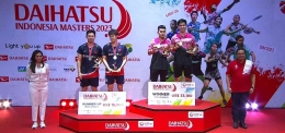 The Babies di podium juara Indonesia Masters 2023: https://twitter.com/bulutangkisINA