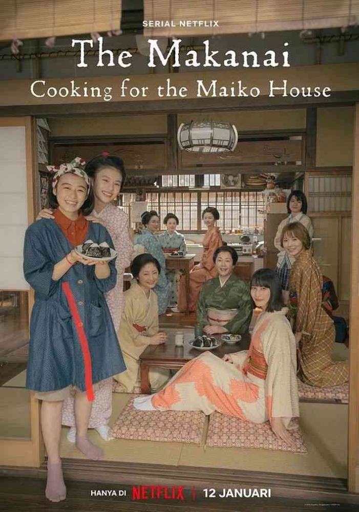 Poster Serial Netflix The Makanai: Cooking for the Maiko House via Instagram @netflixid