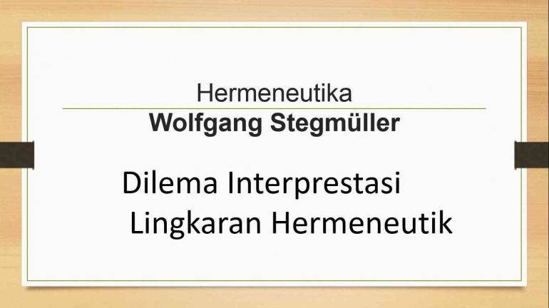 Wolfgang Stegmuller /dokpri