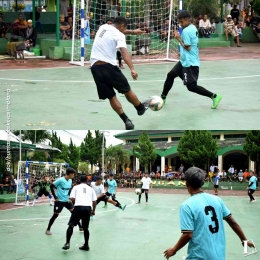Semifinal Liga Futsal Antrabes Cup Lapas Kelas I Malang | dok.humas