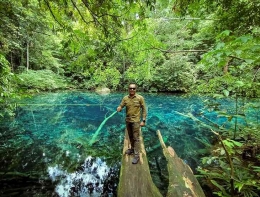 Danau purba Sigending di Kabupaten Berau, Kalimantan Timur, potensi daya tarik wisata alami yang belum didukung akses dan amenitas memadai | Dok Pribadi