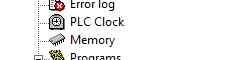 Pilih 'PLC Clock' yang ada di menu bar