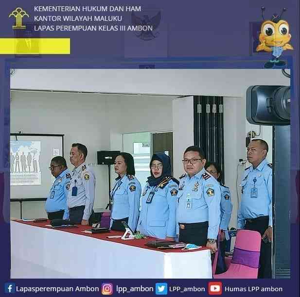 Hadiri Pembentukan Satker WBK/WBBM Kanwil Kemenkumham Maluku, LPP Ambon ...