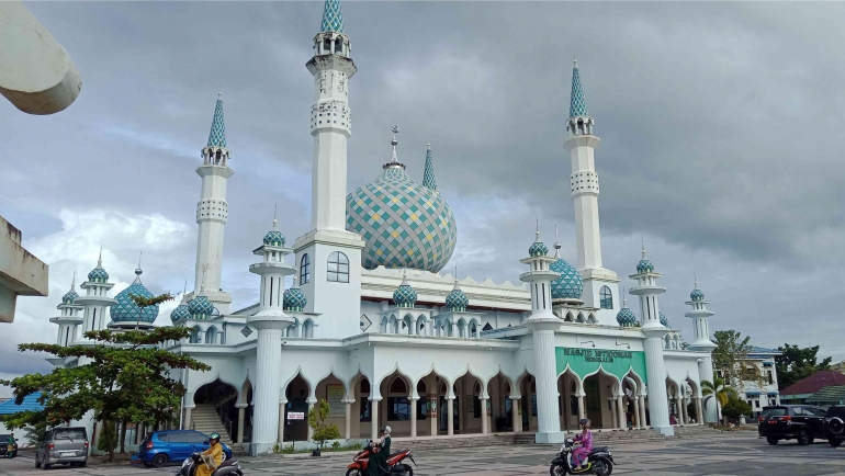 Masjid Agung Istiqomah Bengkalis (Dokumen pribadi)