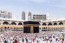 ibadah haji di mekkah (foto : kompas.com)