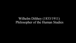Filsafat Pendidikan Dilthey/dokpri