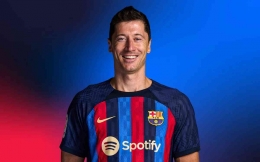 Robert Lewandowski, top skorer Barcelona saat ini (fcbarcelona.com)