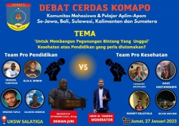 Poster Debat Perdana