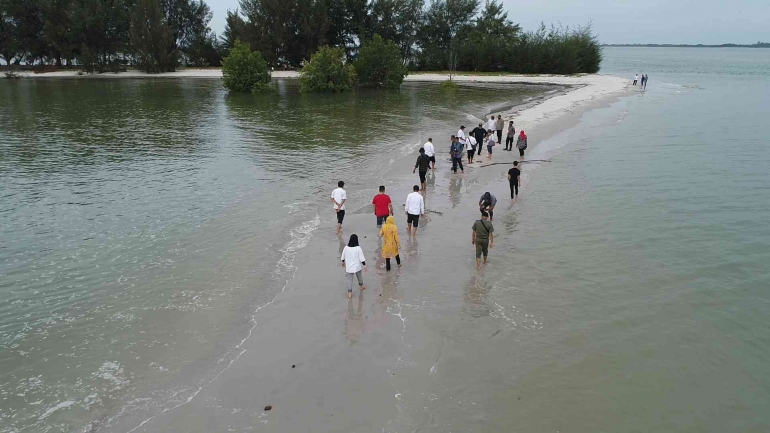 Pulau Beting Aceh di Kab. Bengkalis (Dokumen pribadi)