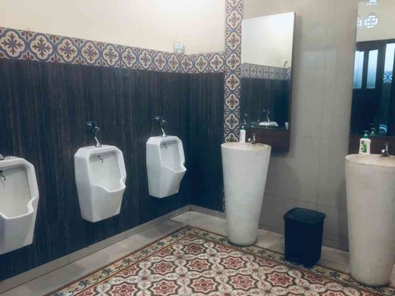 Toilet yang indah: Dokpri