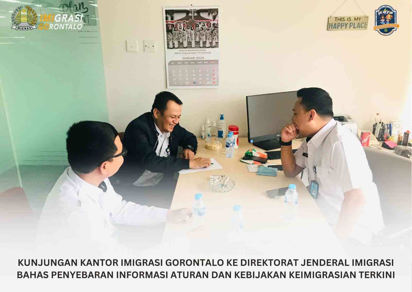 Kunjungan Kerja Kantor Imigrasi Gorontalo Ke Direktorat Jenderal ...