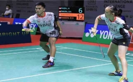 Ganda capuran Indonesia Amri Syahnawi/Winny Oktavina Kandow sukses maju ke perempat final (foto: dok.PBSI)