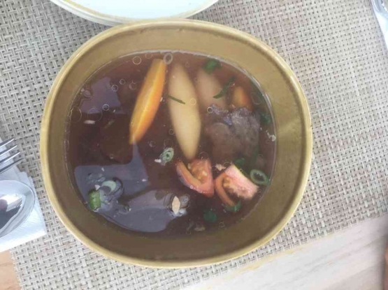 Sop daging rempah: Dokpri