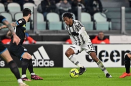 Juventus melajut ke semifinal usai mengalahkan Lazio 1-0. Foto: Twitter @juventusfcid 