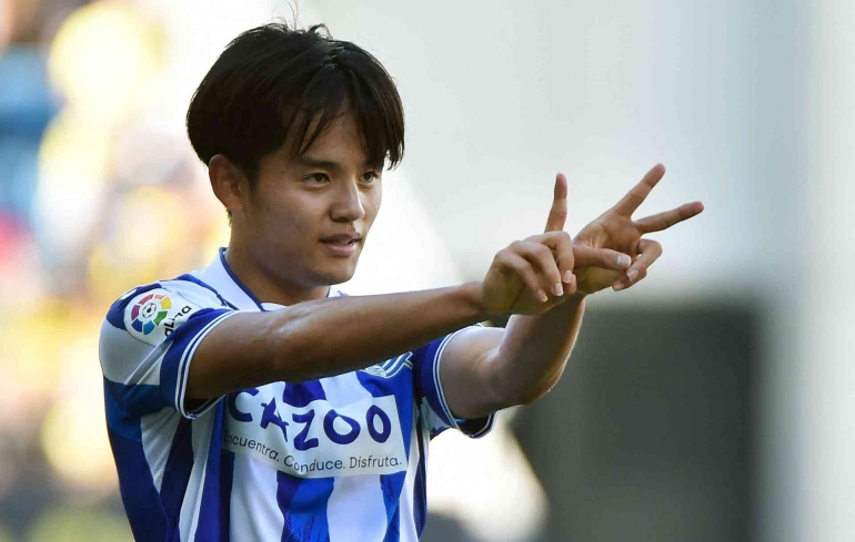 Takefusa Kubo, bintang muda Jepang yang saat ini tengah bersinar bersama Real Sociedad (Football Espana)