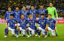 Tim nasional Jepang, kembali menjadi raksasa sepakbola Asia (Reuters)