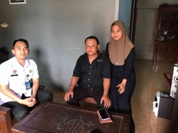 Reza PK Bapas Surakarta lakukan wawancara terhadap MA untuk keperluan Litmas(2/2). Dok. Humas Bapas Surakarta