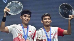 Bagas/ Fikri, ganda putra muda Indonesia yang pernah mencicipi manisnya hadiah All England. (sumber: cnnindonesia.com)