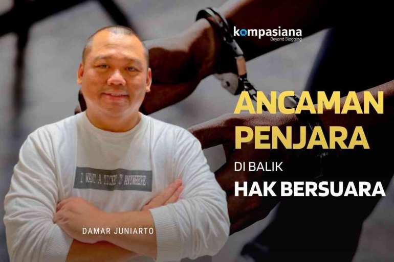 Membaca Damar Juniarto lewat The Series: Ancaman Penjara di Balik Hak Bersuara. Dok. Kompasiana