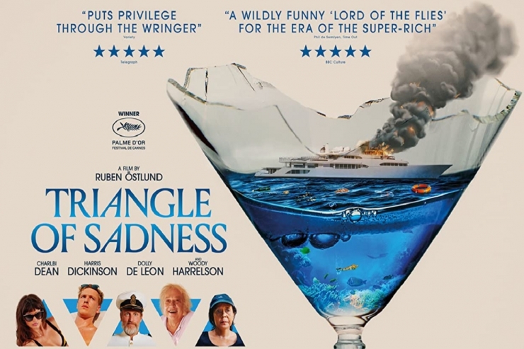 Film Triangle of Sadness, komedi satire angkat isu gender dan kelas sosial. Sumber: IMDb