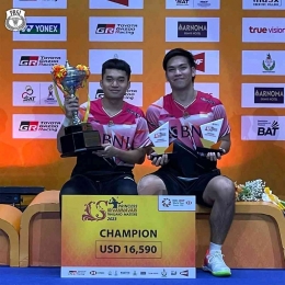 Back to Back Juara Indonesia dan Thailand Open (Foto PBSI/Badminton Indonesia) 