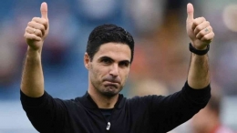 Ilustrasi gambar oleh www.viva.co.id dari Zaki Islami. | Seorang manajer dari klub Arsenal, Mikel arteta. 05/02/2023