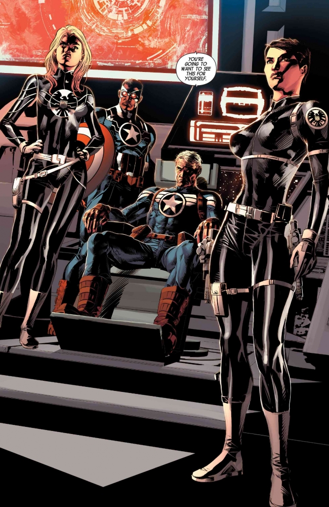 commander Shield (comics Avengers time runs out)