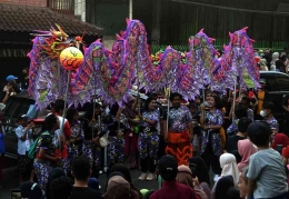 Beragam seni dalam  n perayaan Cap Go Meh Bogor Street Festival 2023, Minggu 5 Februari 2025. (Foto Dokpri)