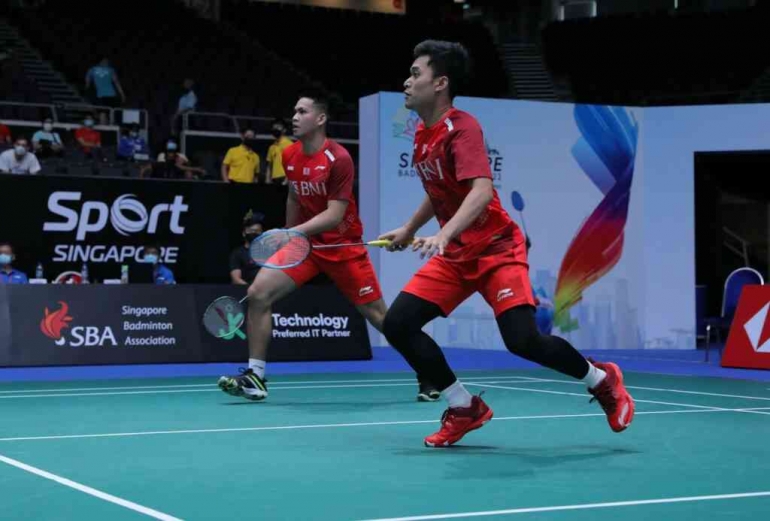 Naik daun tidak menjadikan Leo/Daniel tinggi hati (Foto PBSI/Badminton Indonesia)Â