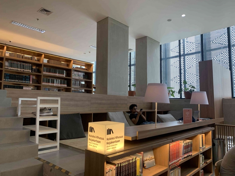 Ruang Baca Perpustakaan Jakarta. Foto/Dok/Humas Undip 